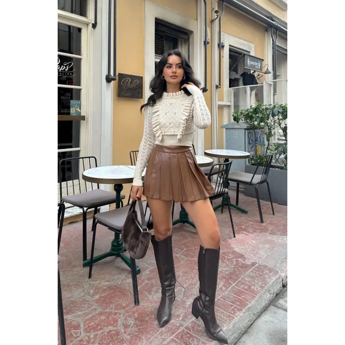 Ewald İncili Triko Bluz