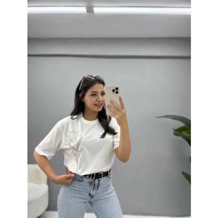 İpkyol Pul İşleme T-Shirt