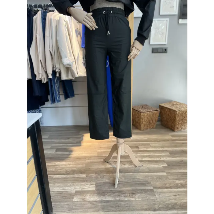 Jamex Mngo Parçalı Deri Pantolon