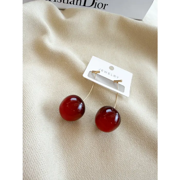 Kiraz Sallantılı Küpe