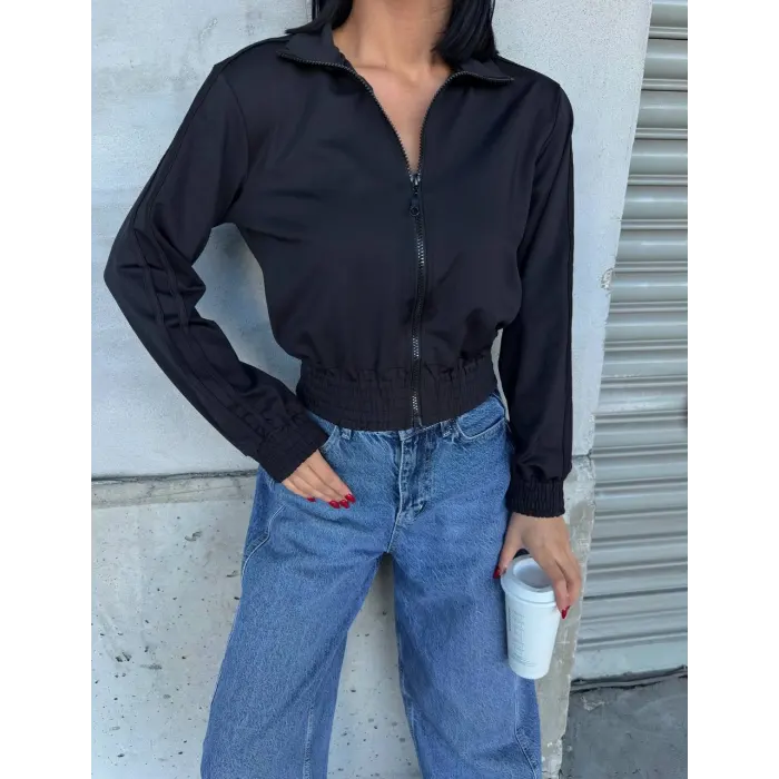 Kol Şeritli Scuba Ceket