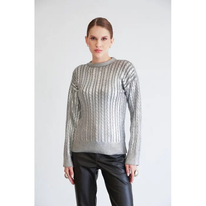 Lamen Simli Triko Kazak