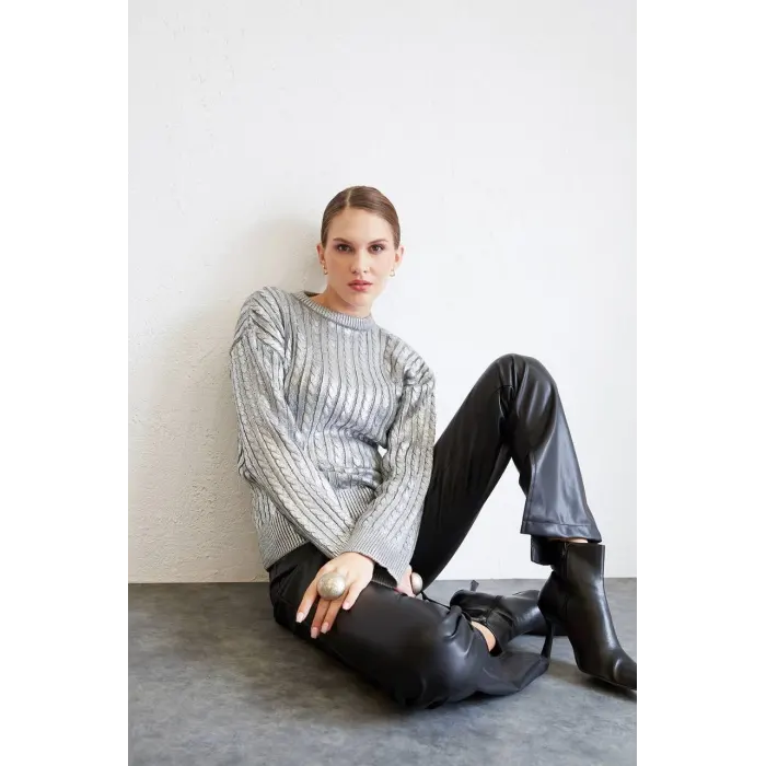 Lamen Simli Triko Kazak