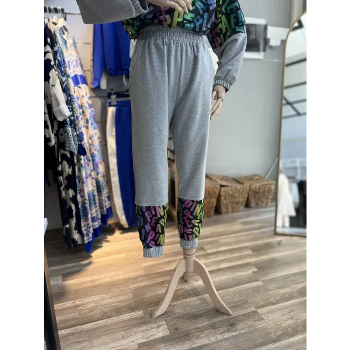 Manmad Renkli Paraşüt Detaylı Eşofman Takımı