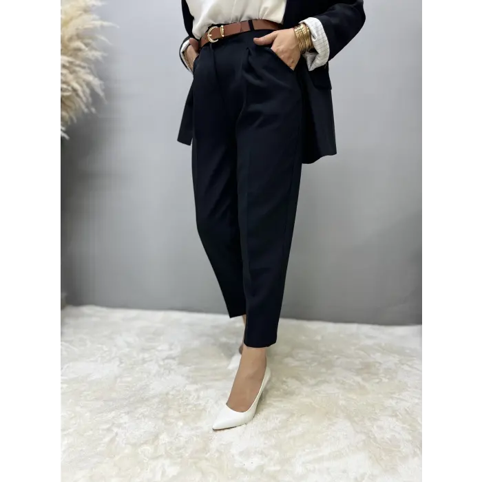 Mita Premium Kemerli Pantolon