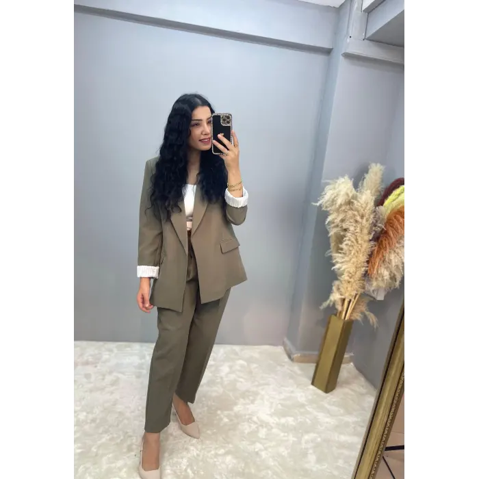 Mita Premium Kemerli Pantolon