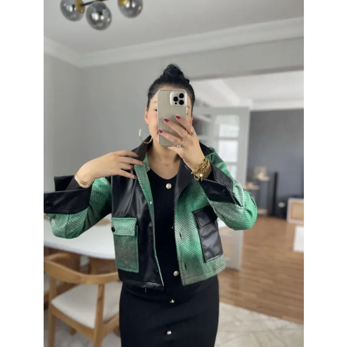 Mitox Zra Model Crop Ceket