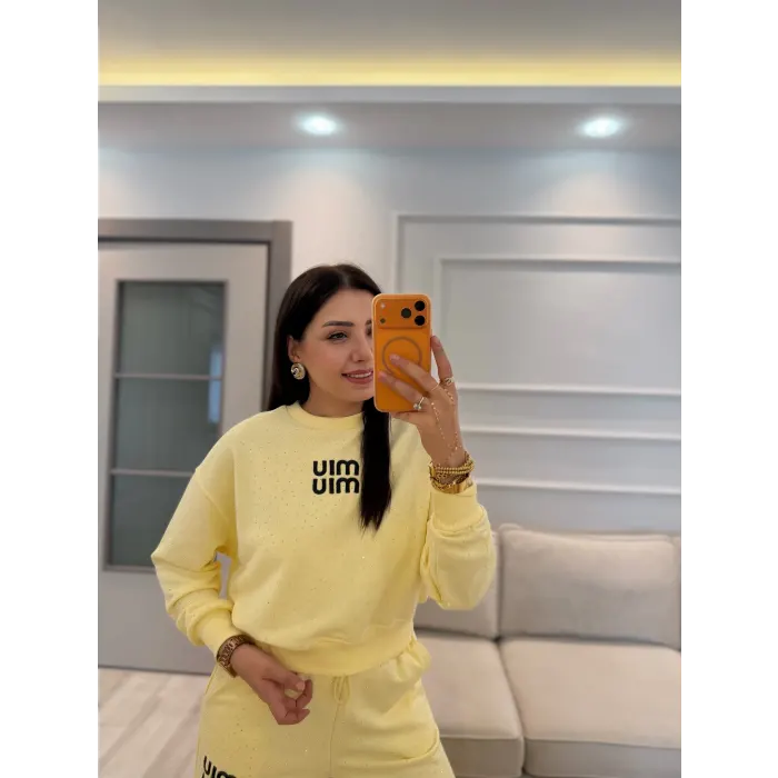 Miu Serpme Taşlı İkili Takım