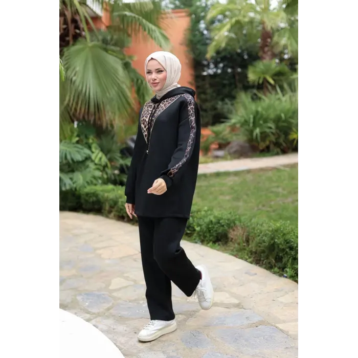 Monstar Leopar Detaylı İkili Takım