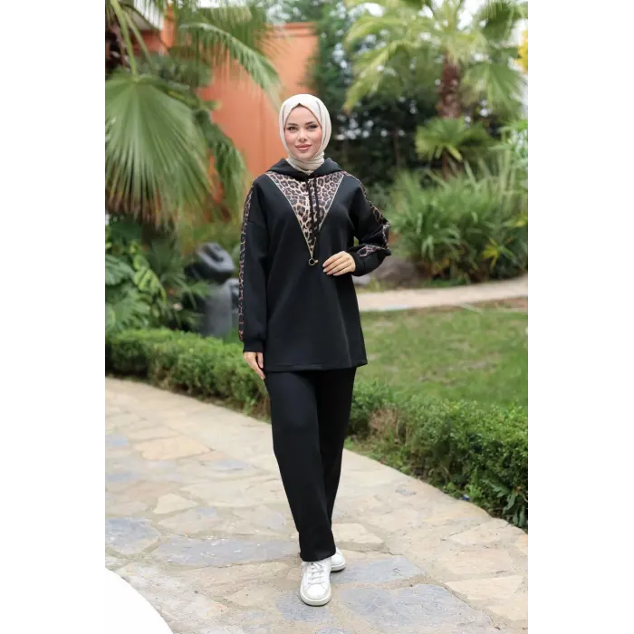 Monstar Leopar Detaylı İkili Takım