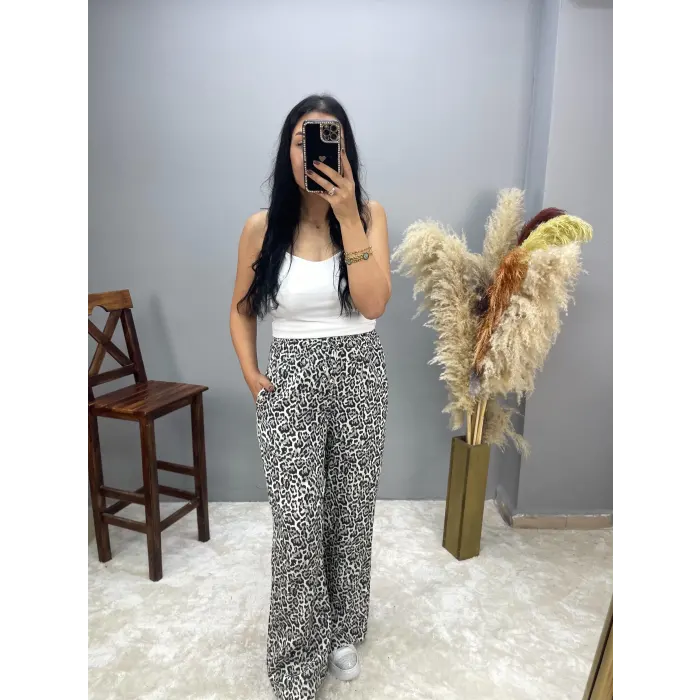 Mue Premium Leopar Pantolon