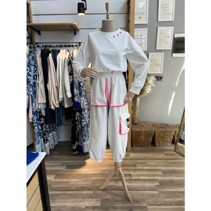 Nagaxt Paraşüt Detaylı Eşofman Takımı