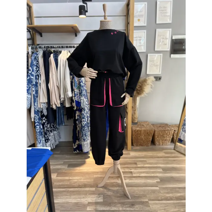 Nagaxt Paraşüt Detaylı Eşofman Takımı