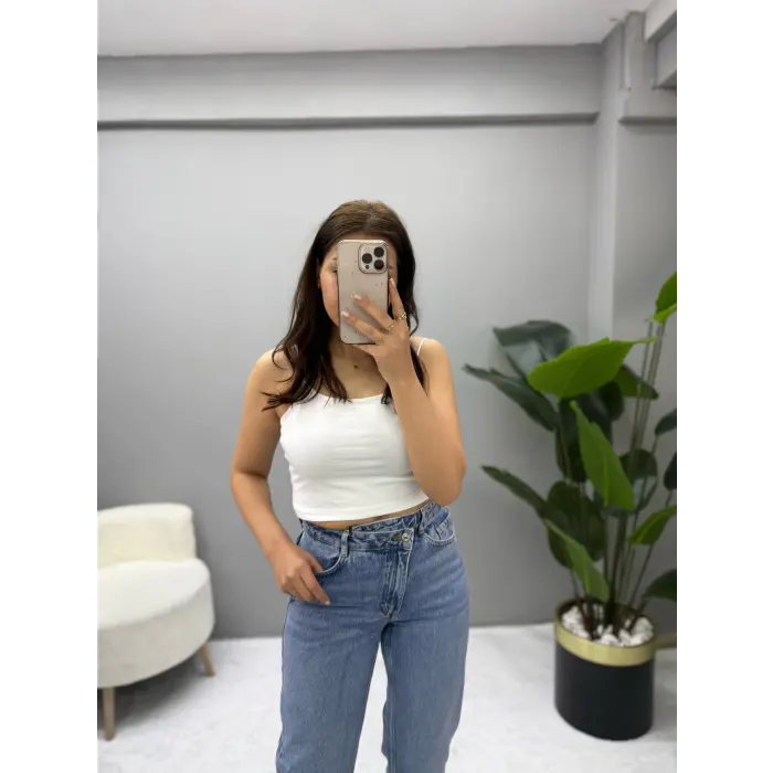 Nancry Orj Marka Zra Straıght Kesik Paça Jean