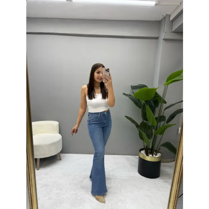 Oops Orj Marka Zra Likralı İspanyol Jean