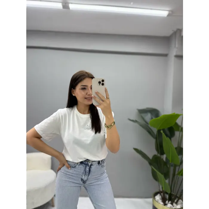 Orj Marka Alo Crop T-Shirt