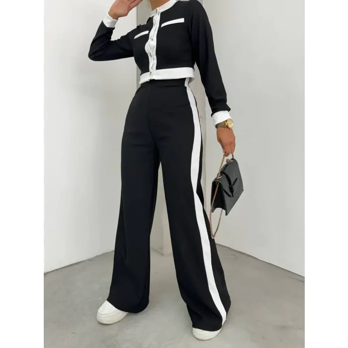 Ottoman Garnili Düğmeli Takım