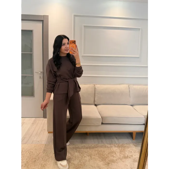 Oysh Bel Bağlamalı Modal Takım