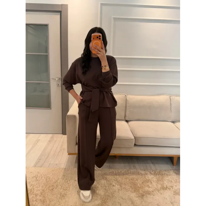 Oysh Bel Bağlamalı Modal Takım