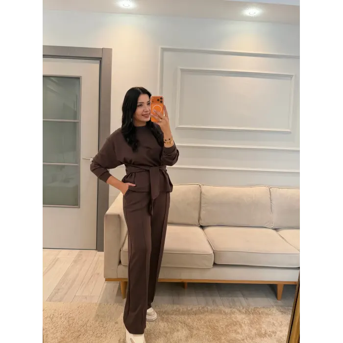 Oysh Bel Bağlamalı Modal Takım