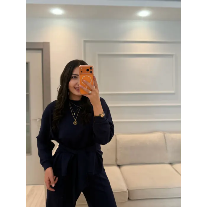 Oysh Bel Bağlamalı Modal Takım