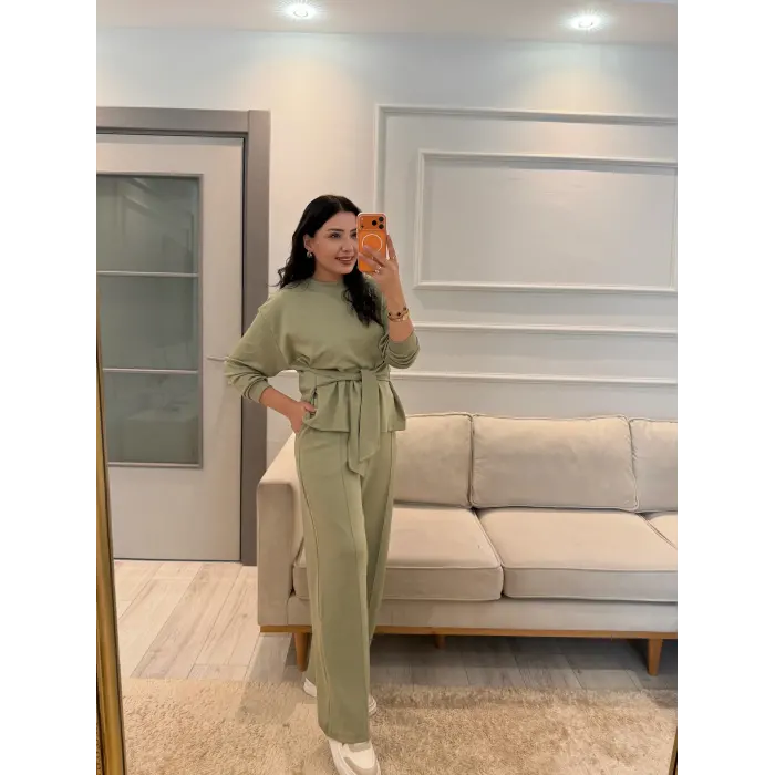 Oysh Bel Bağlamalı Modal Takım