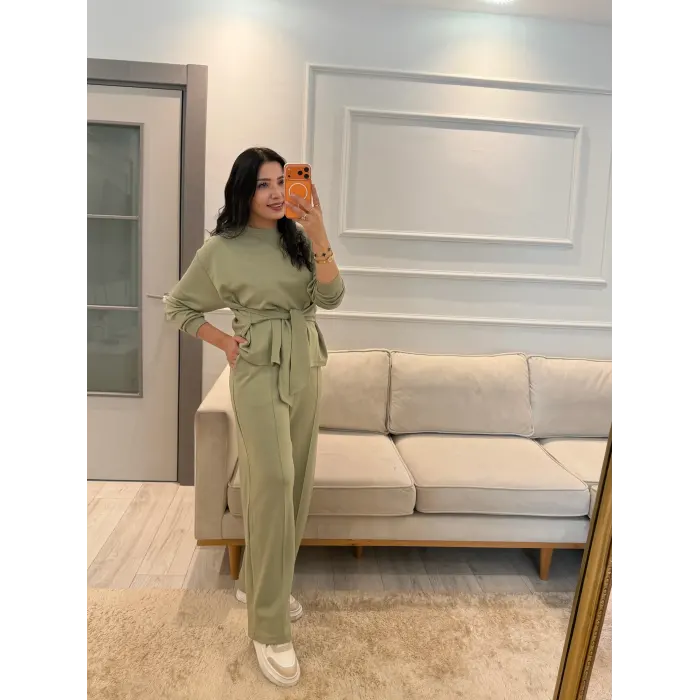 Oysh Bel Bağlamalı Modal Takım