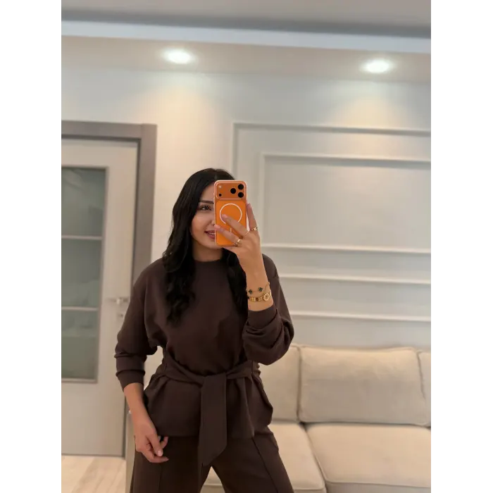 Oysh Bel Bağlamalı Modal Takım