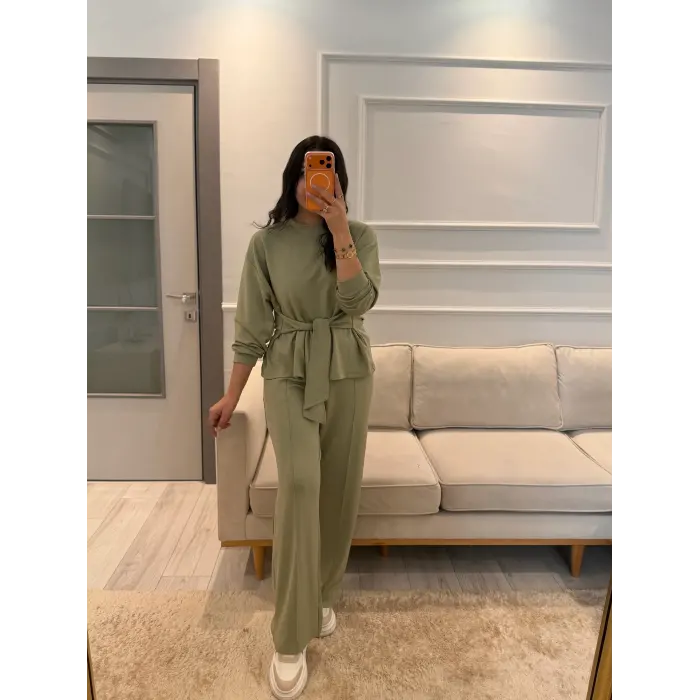 Oysh Bel Bağlamalı Modal Takım