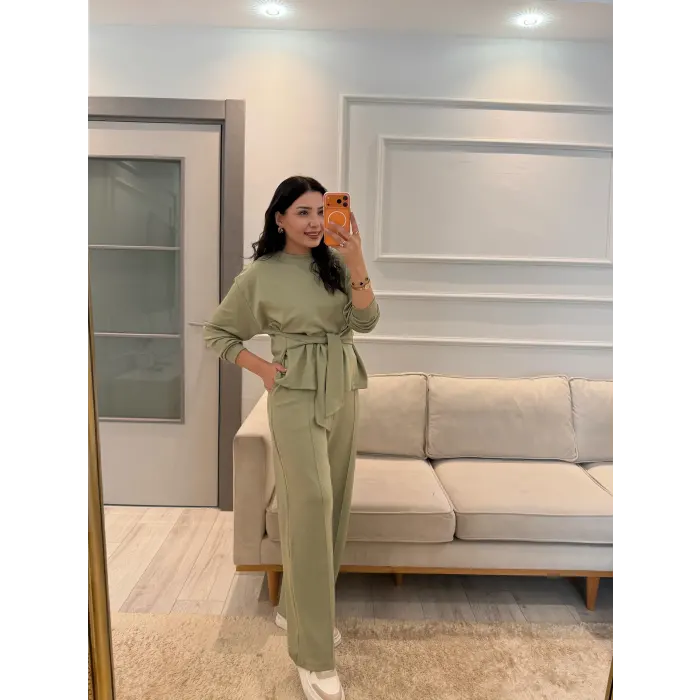 Oysh Bel Bağlamalı Modal Takım