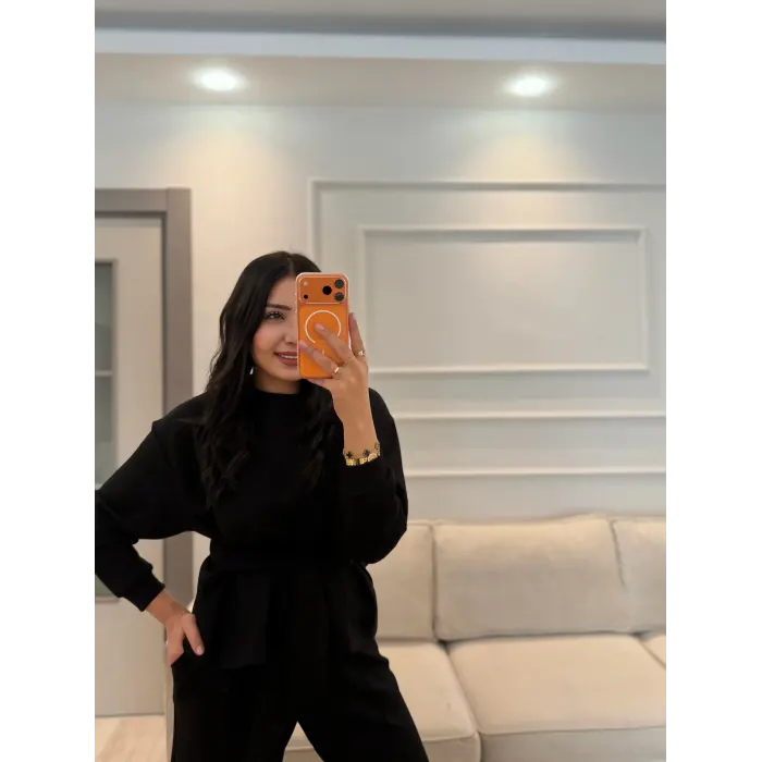 Oysh Bel Bağlamalı Modal Takım