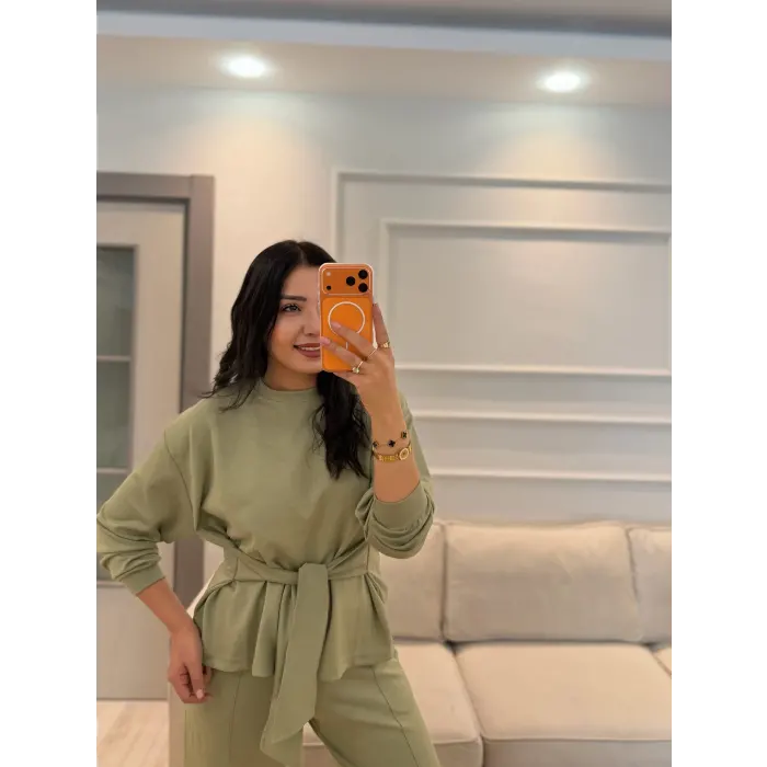 Oysh Bel Bağlamalı Modal Takım