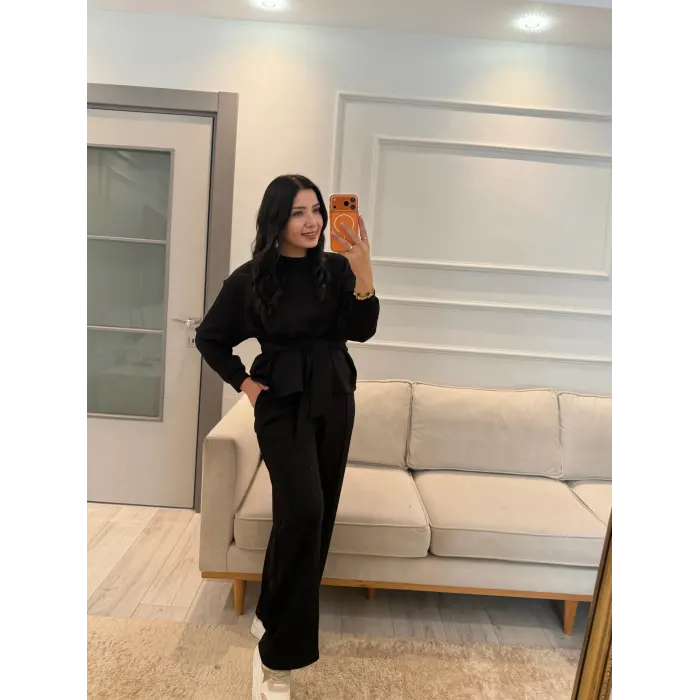 Oysh Bel Bağlamalı Modal Takım