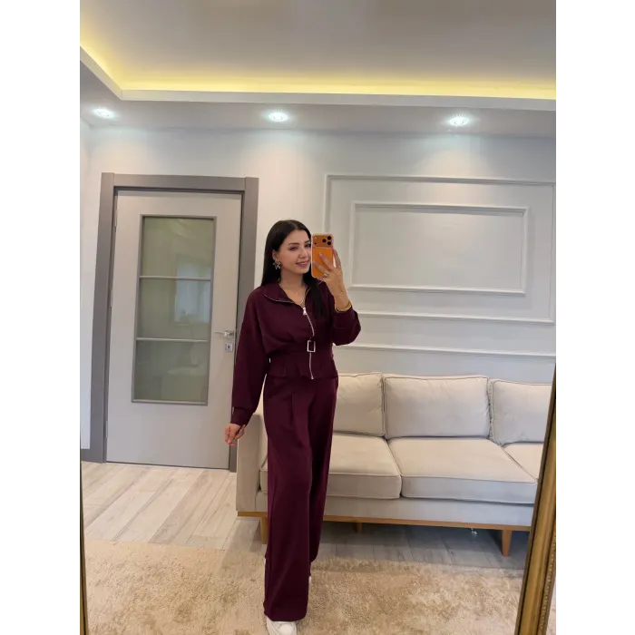 Oysh Kemerli Pensli Modal Takım