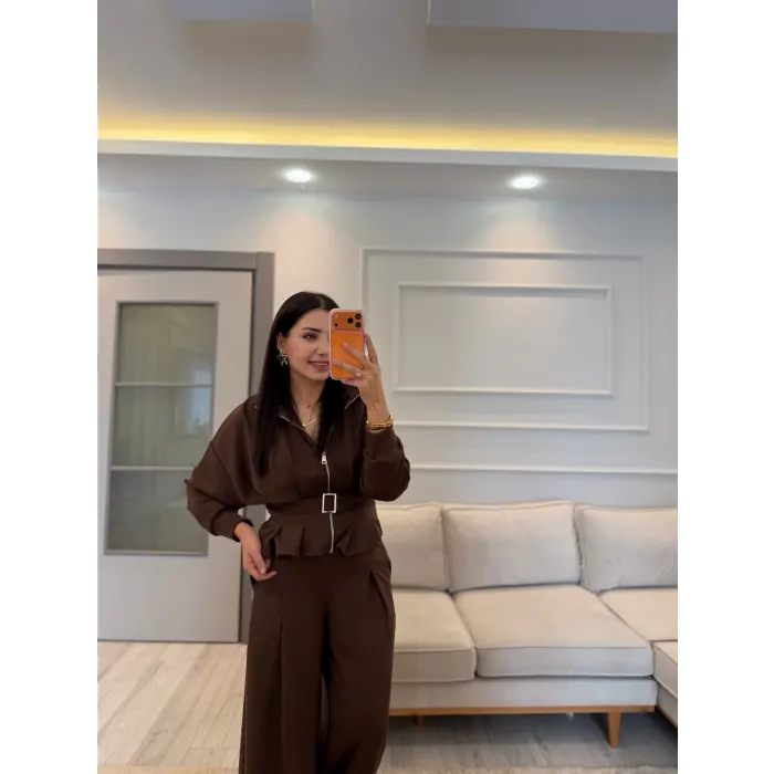 Oysh Kemerli Pensli Modal Takım