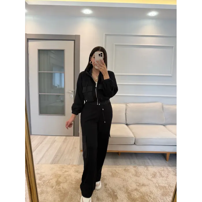 Oysh Paraşüt Garnili İkili Takım