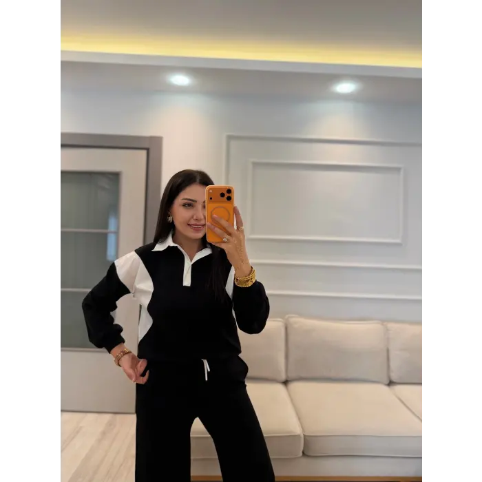 Paraşüt Garnili Modal Takım