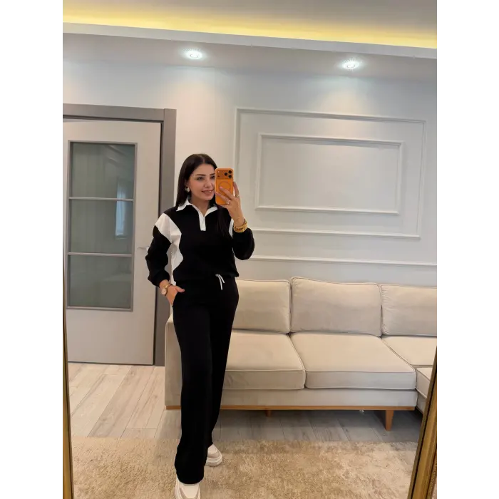 Paraşüt Garnili Modal Takım