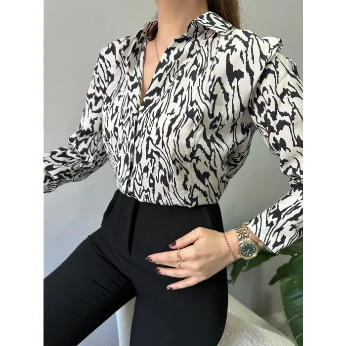 Parrilla Desenli Gömlek