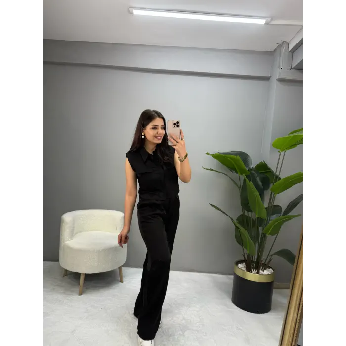 Pax Vatkalı Parlak Kumaş İkili Takım