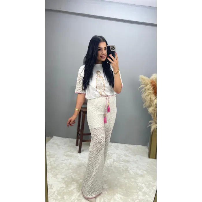 Premium Fisto Detaylı Tasarım T-Shirt