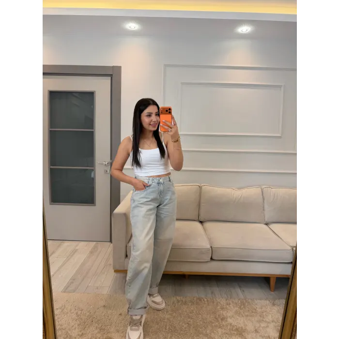 Reserved Barrel Lightblue Baggy Jean