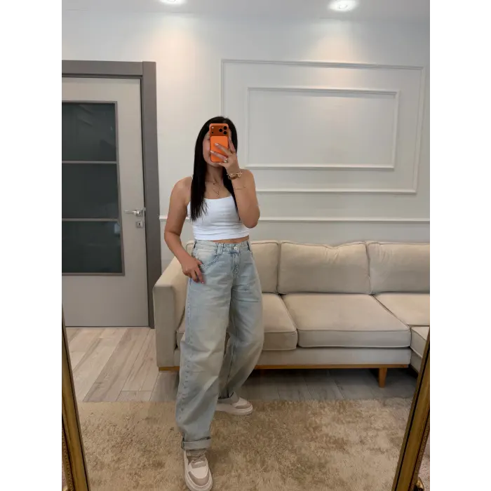 Reserved Barrel Lightblue Baggy Jean