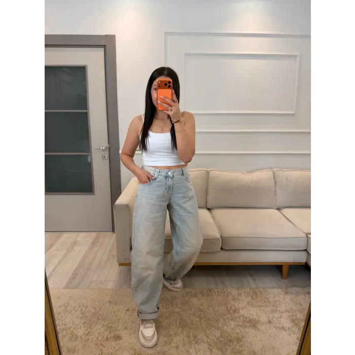 Reserved Barrel Lightblue Baggy Jean