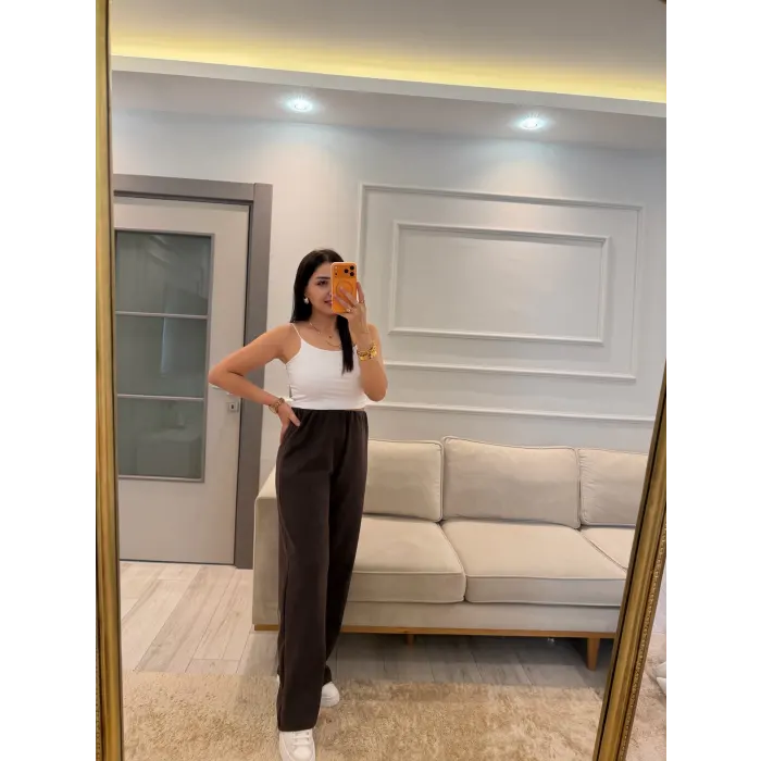 Selanik Kumaş Bol Paça Pantolon