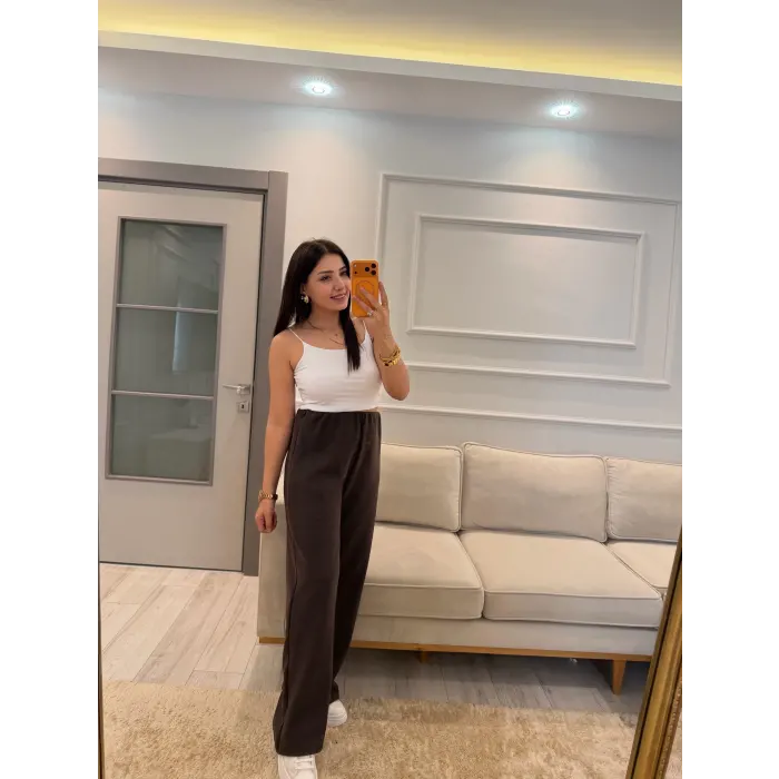 Selanik Kumaş Bol Paça Pantolon