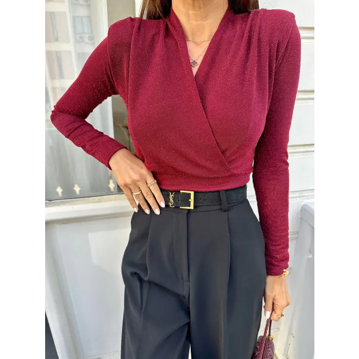 Shiqa Vatkalı Sim Detaylı Bluz