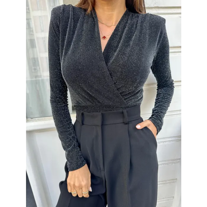 Shiqa Vatkalı Sim Detaylı Bluz