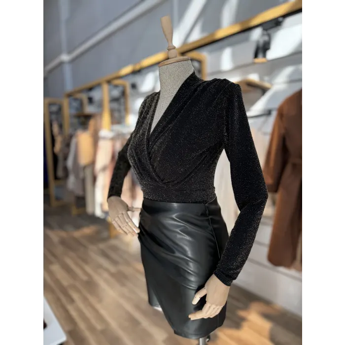 Shiqa Vatkalı Sim Detaylı Bluz