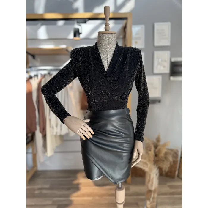 Shiqa Vatkalı Sim Detaylı Bluz